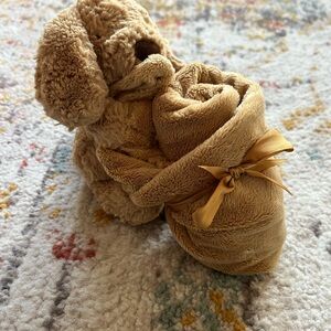 Jellycat Bashful Toffee Puppy Soother